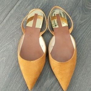 Zara Slingback Flats